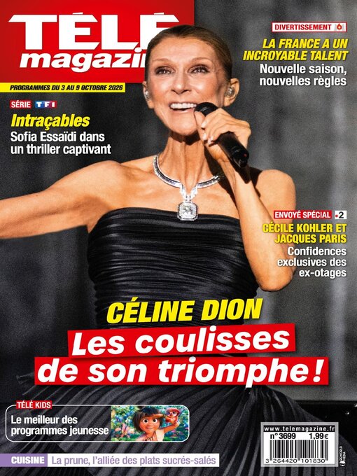 Cover image for Télé Magazine